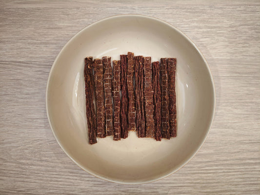 紅菜頭鴨肉條 - 香味撲鼻訓練獎品